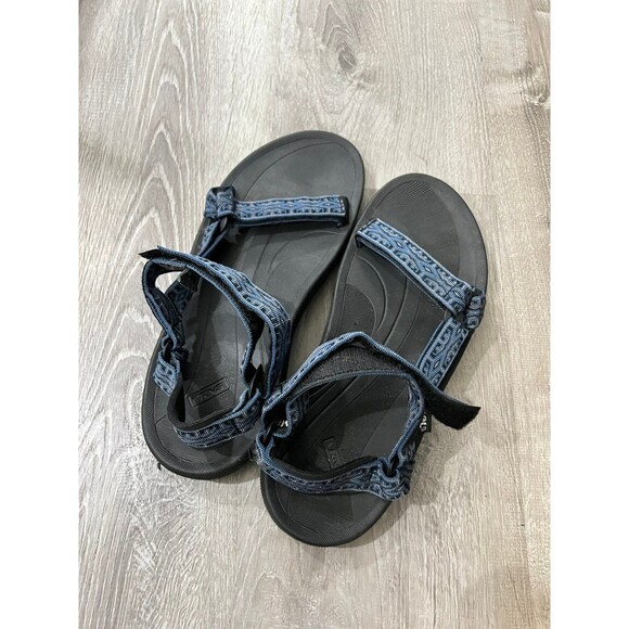 Teva Hurricane Hiking Outdoor Sport Sandals Mens Size 13 EUR 47 Summer Blue